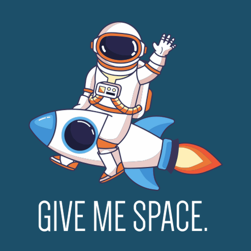 Tričko Give me space