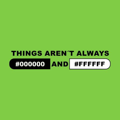 Tričko #FFFFFF #000000
