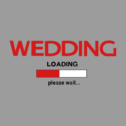 Dámské tričko Wedding - loading
