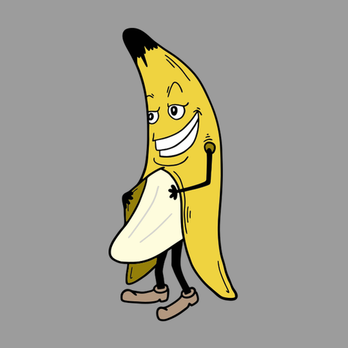 Tílko s banánem pro něj