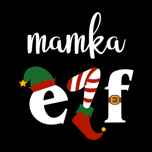 Vánoční bio tričko Elf