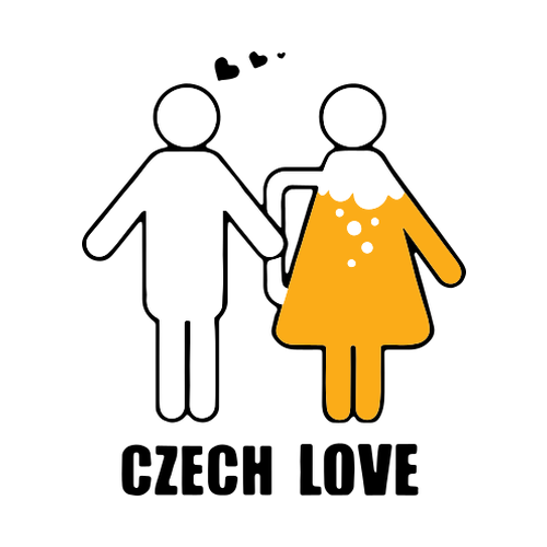 Funkční tričko do hospody Czech love