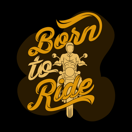 Tričko pro motorkáře Born To Ride