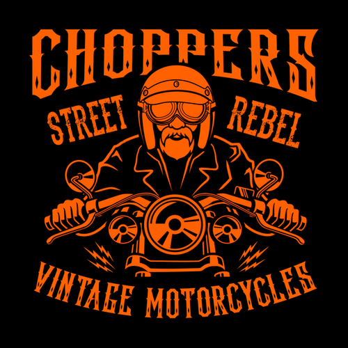 Tričko Choppers Street Rebel