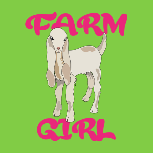 Dámské tričko Farm girl