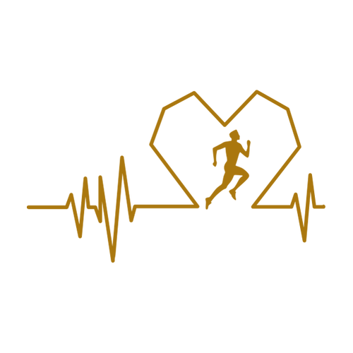 Sportovní tričko Tlukot srdce běžce