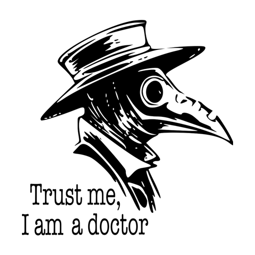 Pánská mikina Trust me - I am a doctor