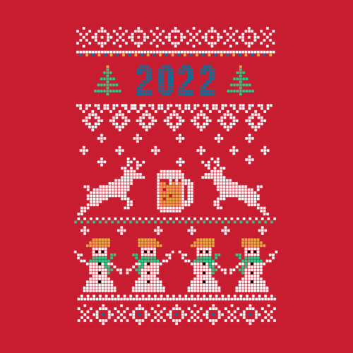 Dámské tričko Vánoce 2022