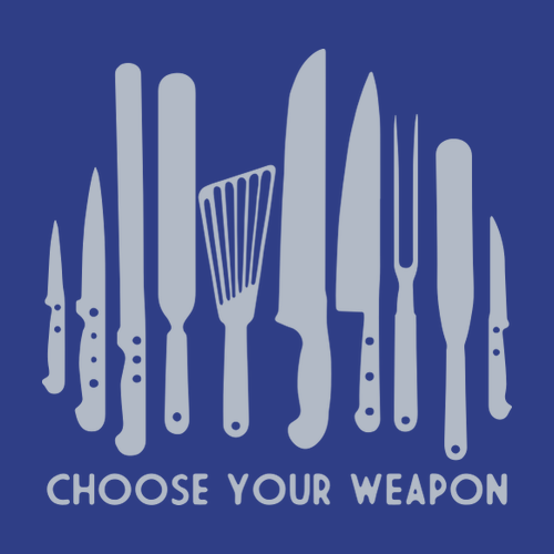 Pánské tričko Choose your weapon