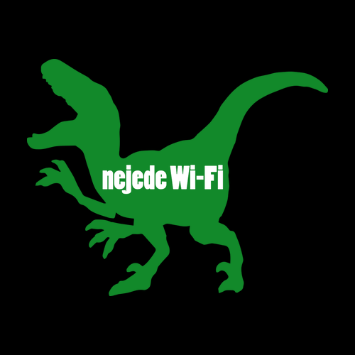 Mikina Nejede Wi-Fi