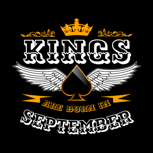 Tričko k narozeninám Kings September