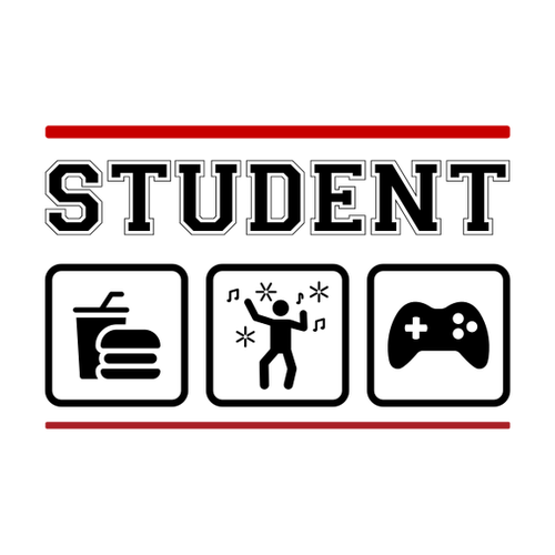 Tričko pro studenty Student Life