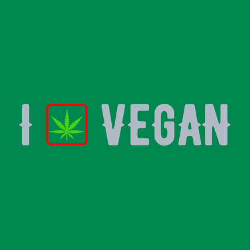 Pánské triko I vegan