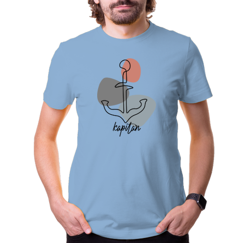 Vodáci Námořnické tričko Kapitán