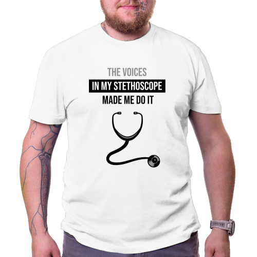 Tričko Voices in my stethoscope