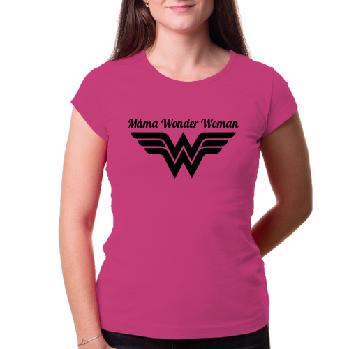 Tričko pro maminku Wonder Woman
