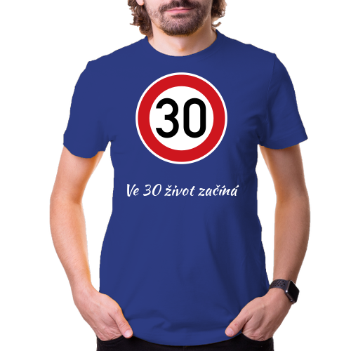 Pánské tričko Kulatá 30