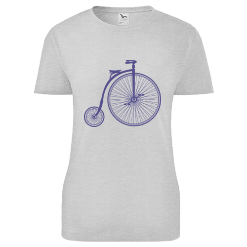 Cyklisté Dámské tričko Old bike