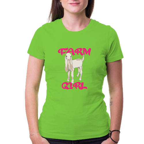 Zemědělci Dámské tričko Farm girl
