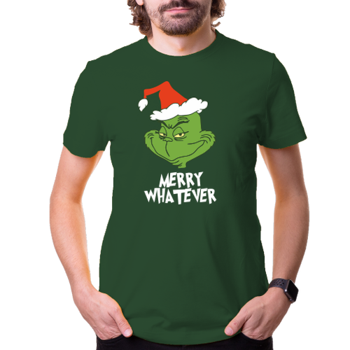 Vánoční vtipné tričko Grinch