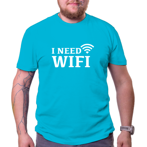 Tričko I need wifi