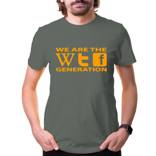 Tričko WTF generation