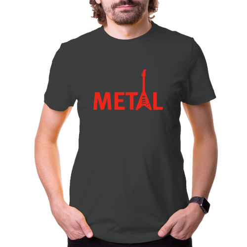 Párty Pánské tričko Metal