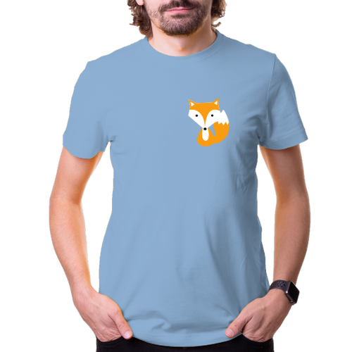 Zvířata Pánské tričko Fox
