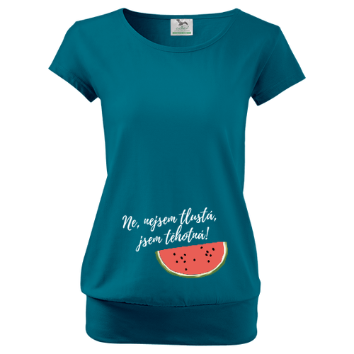 Pro těhotné Těhotenské tričko Meloun