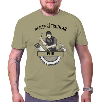 Povolání Triko s potiskem Nejlepší truhlář je