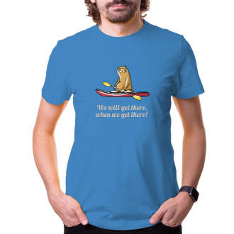 Vodáci Vodácké tričko Pomalý lenochod