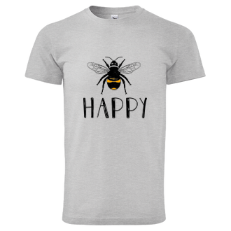 Motivační Tričko Bee Happy