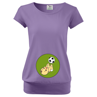 Pro těhotné Tričko pro těhotné Fotbalista