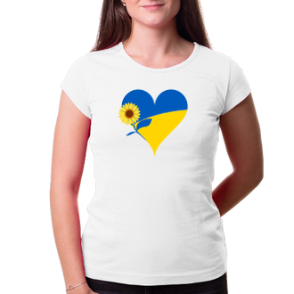 Ukrajina Tričko Ukrajina a slunečnice