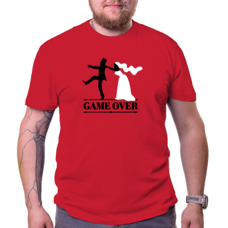 Pánské tričko Game over