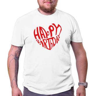 K narozeninám Narozeninové tričko Happy birthday boy