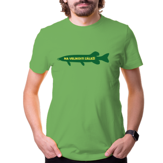Rybáři Pánské tričko Na velikosti záleží