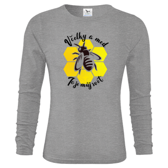 Tričko s dlouhým rukávem Včelky