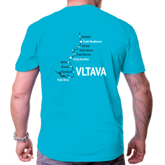 Pánské tričko na vodu Vltava
