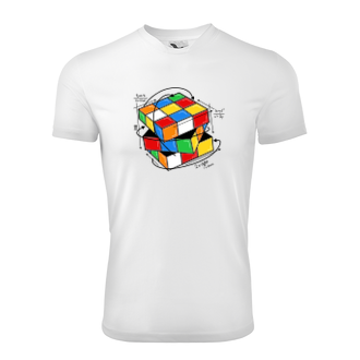Funkční tričko Rubikova kostka