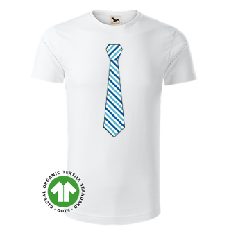 Pro sourozence Dětské organické tričko s kravatou
