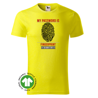Pánské organické tričko Fingerprint