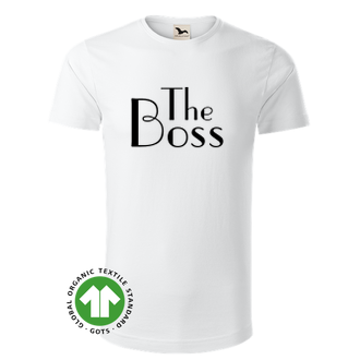 Pro páry Bio tričko The Boss