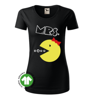 Pro páry Bio trička pro zamilované Mrs. Pacwoman