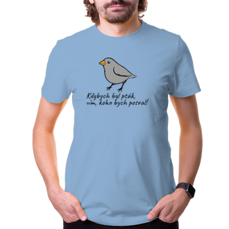 Vtipní tričko Pták