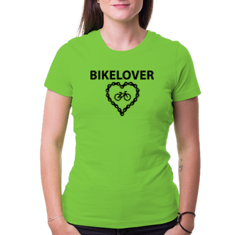 Cyklisté Dámské cyklistické tričko Bikelover
