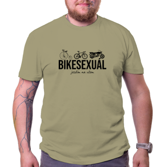 Cyklisté Cyklistické tričko Bikesexual