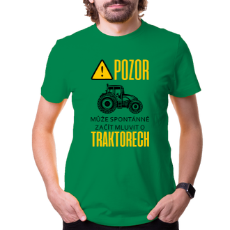 Tričko Pozor traktorista