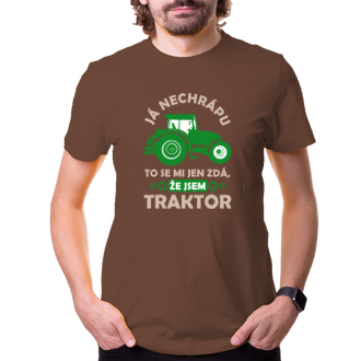 Tričko pro traktoristy Nechrápu