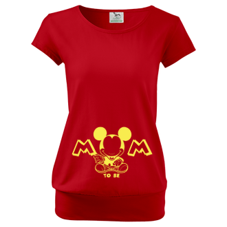 Pro těhotné Těhotenské triko Mickey mouse